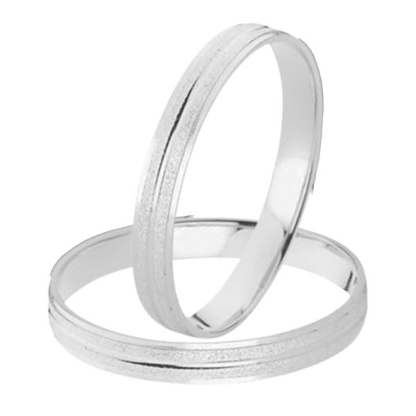 Kit Alianças Diamantadas e Solitário De Prata