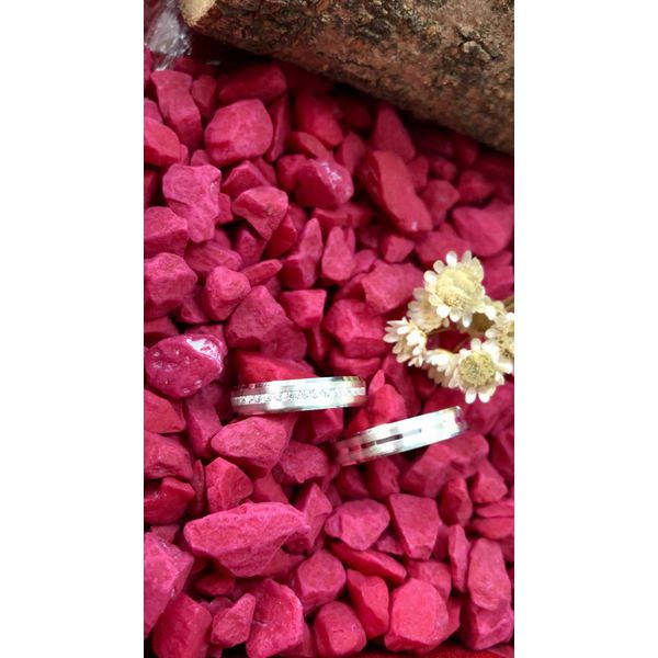 Kit Par De Alianças e Solitário De Prata