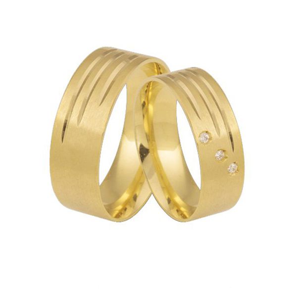 Aliança Em Ouro