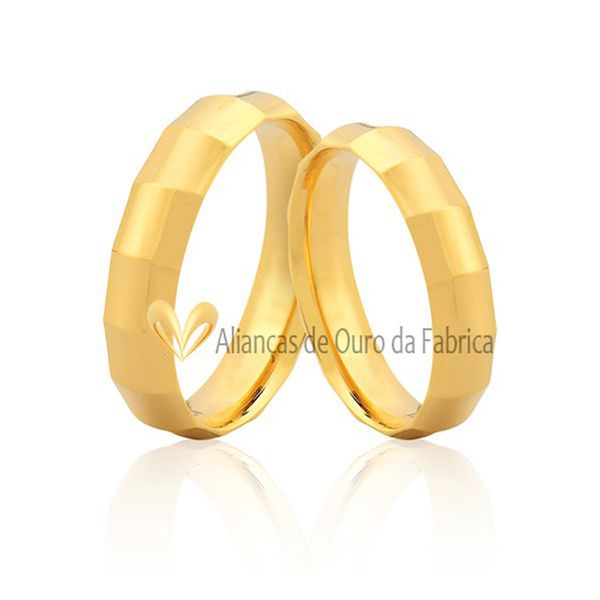 Alianças Em Ouro Personalizadas