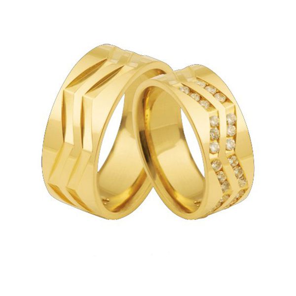 Aliança Em Ouro Para Casamento