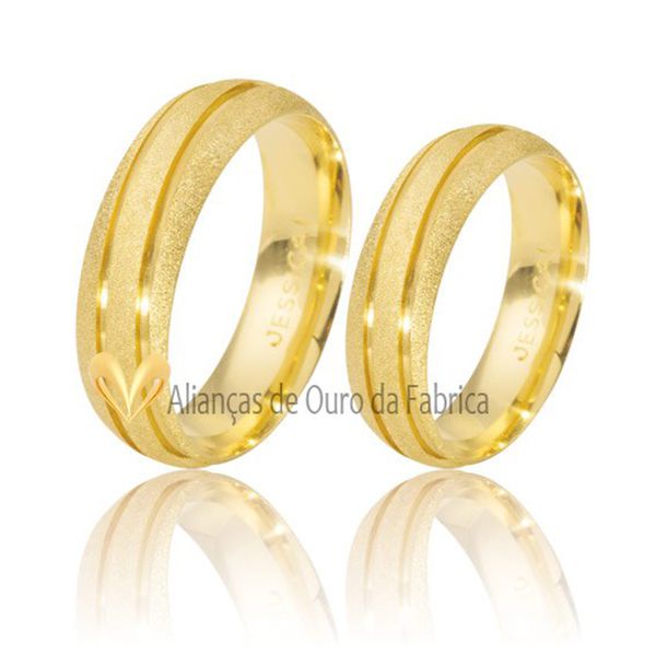 Aliança Para Casamento Em Ouro