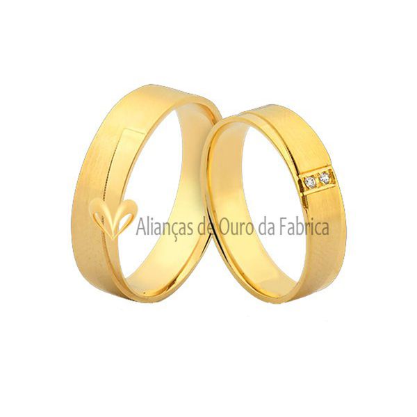Alianças Em Ouro