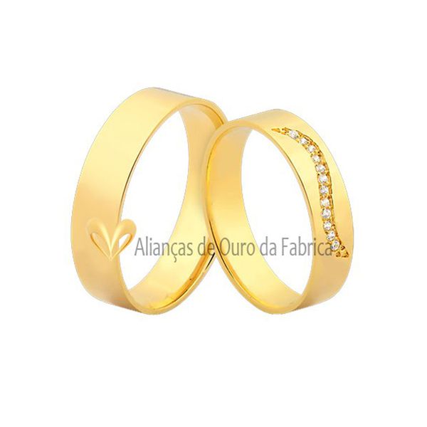 Alianças Em Ouro