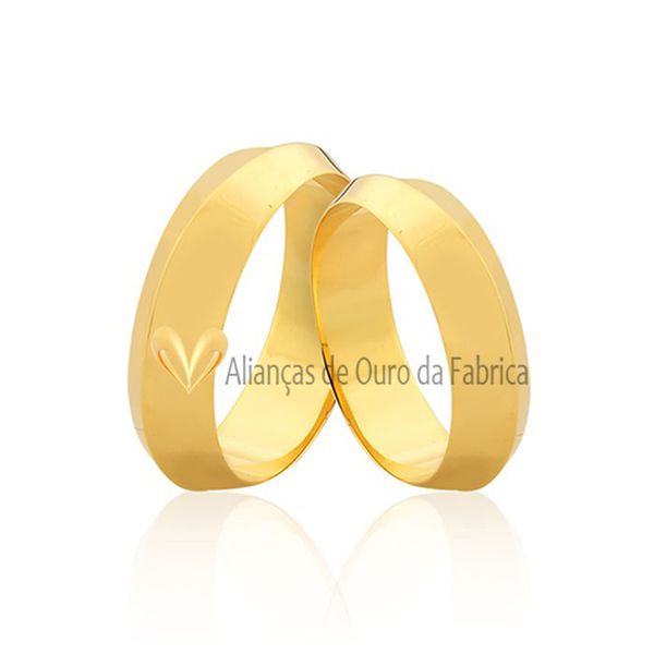Alianças Em Ouro