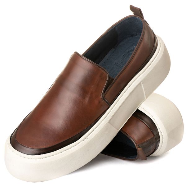 Sapato masculino slip on best sale