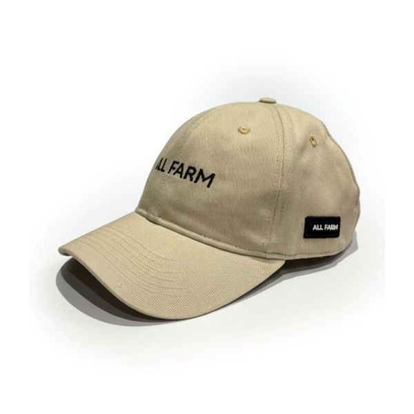 Boné Dad Hat ALL FARM BEGE