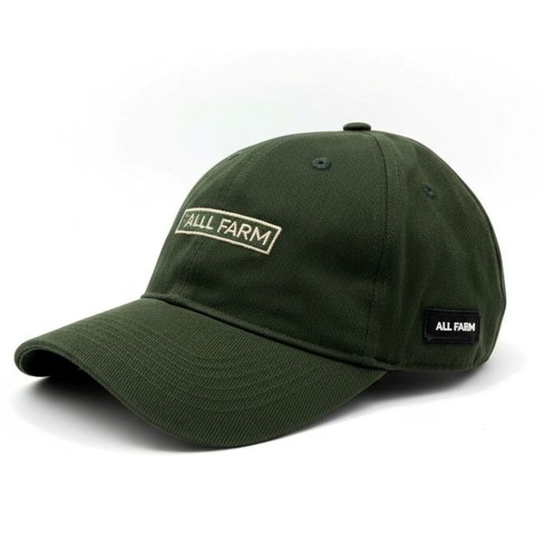 Boné Dad Hat ALL FARM VERDE