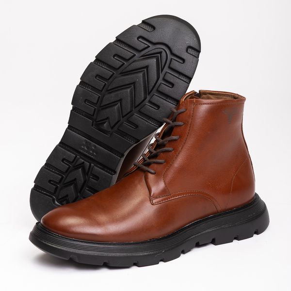 Bota Coturno Marrom