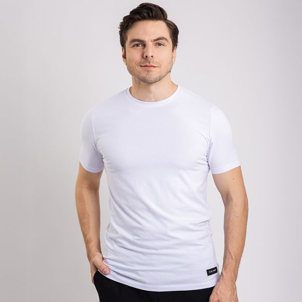Camiseta Slim Cotton Branca