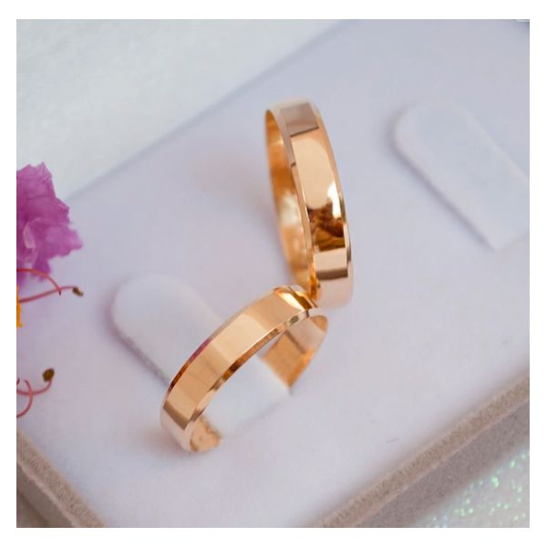 ALIANÇA DE OURO 18K - Modelo Belinda