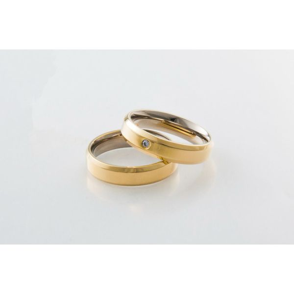 Aliança Ouro 18 750 e Prata 950 - Aliança Ellie
