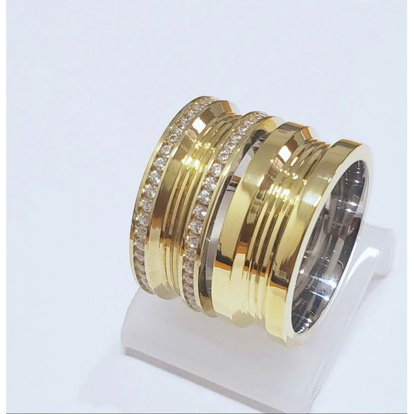 Aliança Ouro 18 750 e Prata 950 9mm