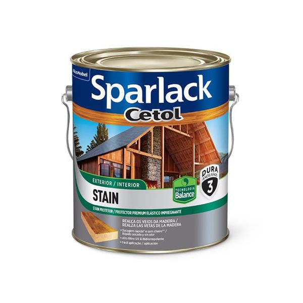 Verniz Cetol Stain Balance Natural 3,6L Sparlack