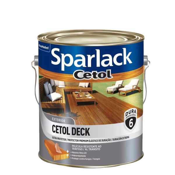 Verniz Cetol Deck Semi-Brilho 3,6L Sparlack