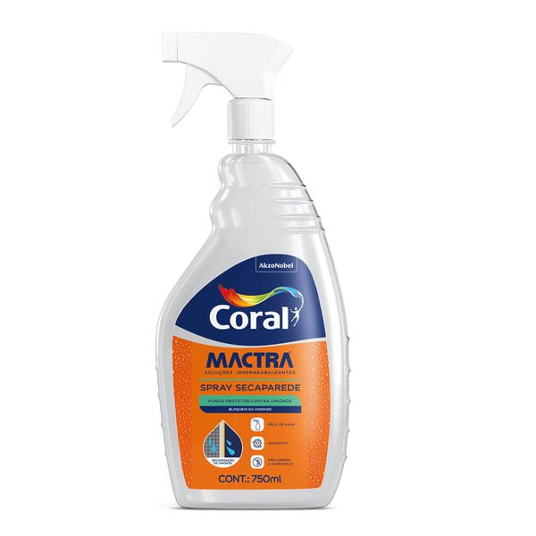 SPRAY SECAPAREDE BRANCO MACTRA 750ML
