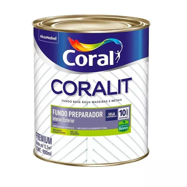 Coralit Fundo Preparador Balance 900ml Coral