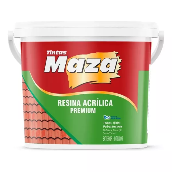 Resina Acrílica Base Água Balde 18L Maza