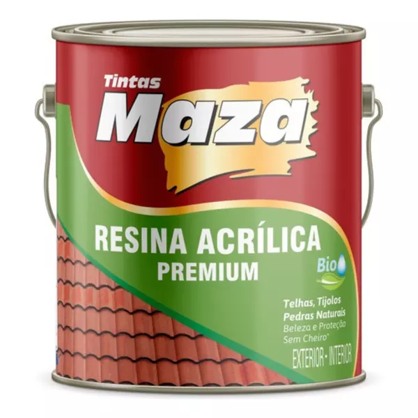 Resina Acrílica Base Água Balde 3,6L Maza