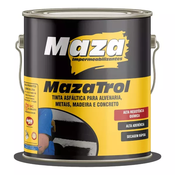 MazaTrol Tinta Asfáltica 3,6L Maza