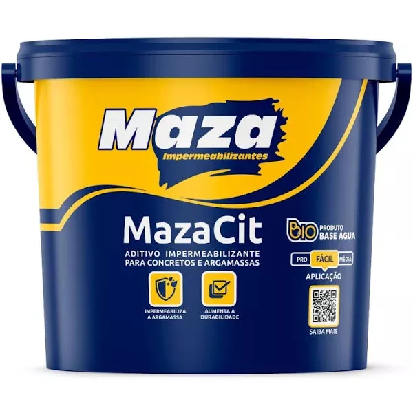 MazaCit Impermeabilizante Balde 18Kg Maza