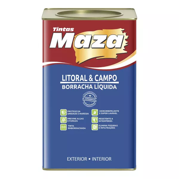 Litoral & Campo Borracha Líquida 18L Maza