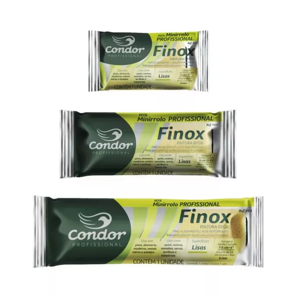 Rolo Lã Profissional Finox (964) Condor