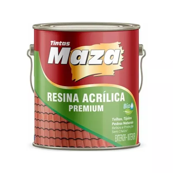 Resina Acrílica Incolor 18L Maza