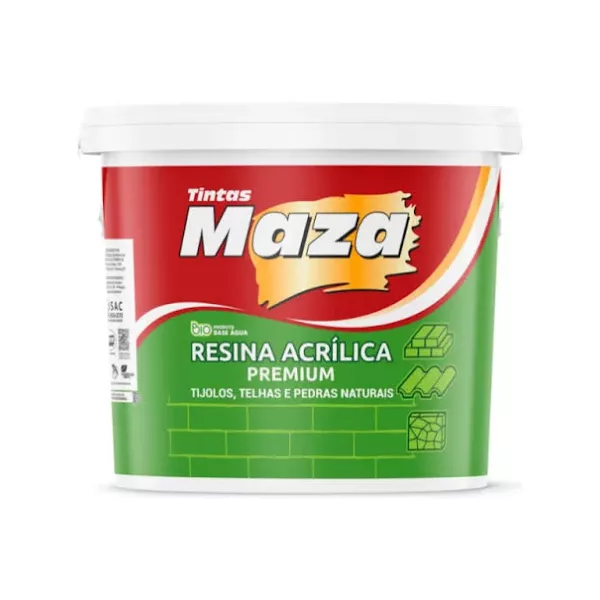 Resina Acrílica Incolor 5L Maza