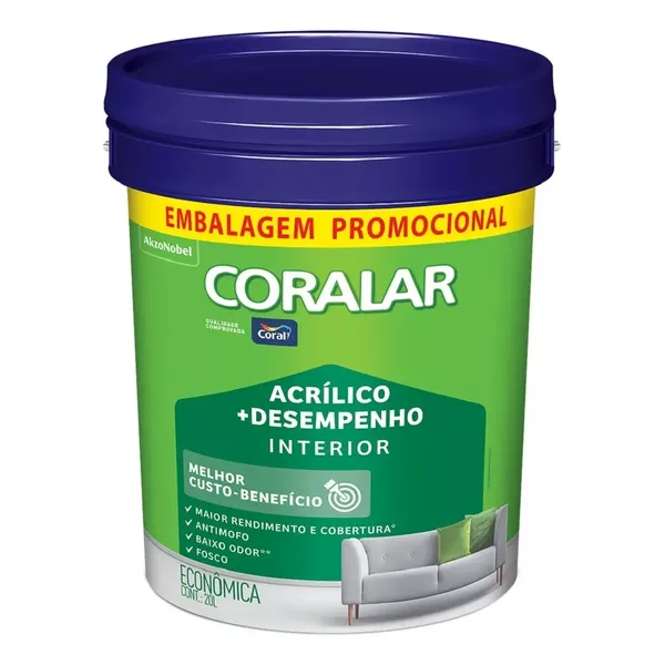 Coralar Mais Desempenho (Branco) 20L Coral