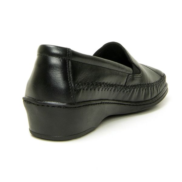 Sapato Creeper Preto Trança Couro Ref115