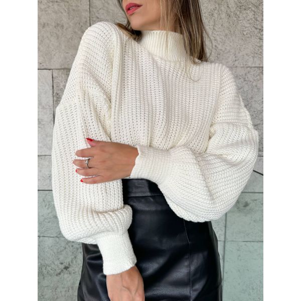 Blusa de Tricot Daniele - Off White