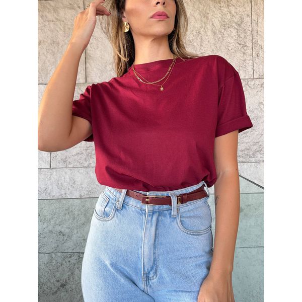 T-shirt Adelia - Cherry 