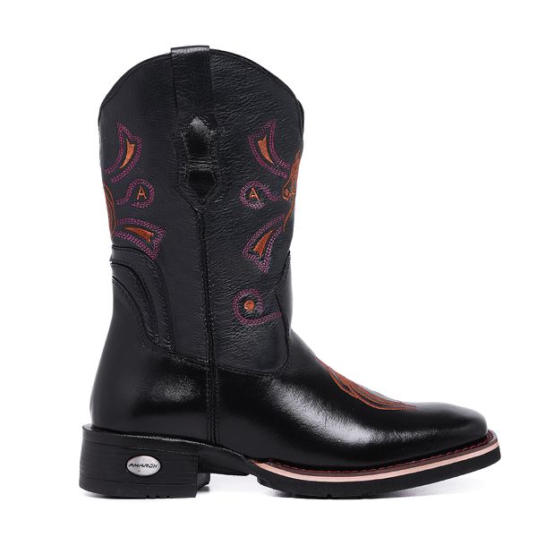 Bota Texana Égua bordada