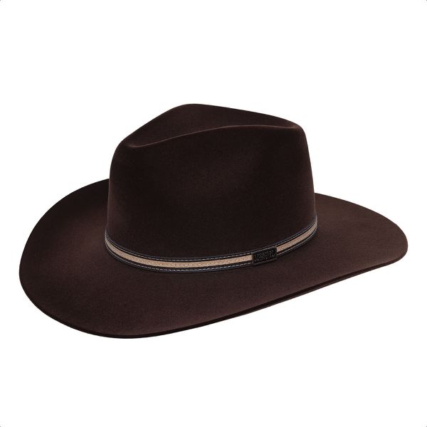 Chapéu Classic Embaixador Feminino Masculino Marrom