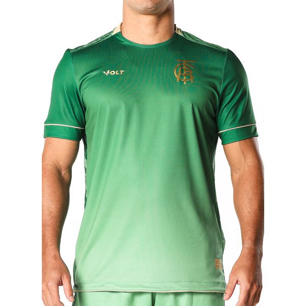 Camisa Jogo 3 América Mineiro 2024 Verde Infanto Juvenil 