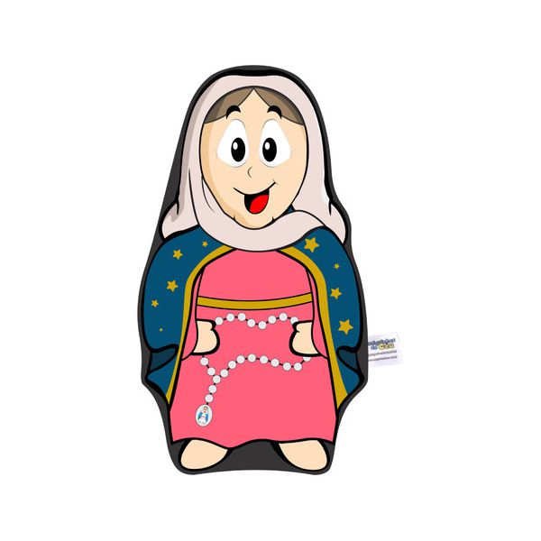 Naninha Travesseiro Boneco Nossa Senhora Das Lágrimas Nossa Senhora das Lágrimas