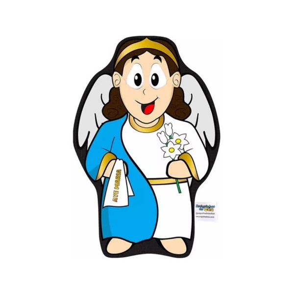 Naninha Travesseirinho Boneco Arcanjinho Gabriel