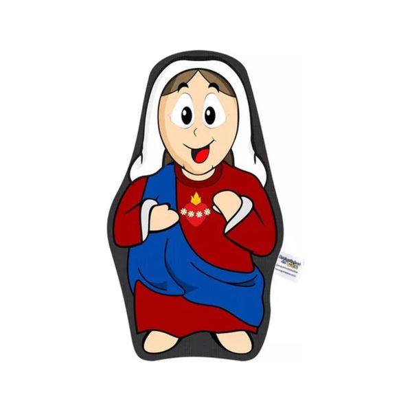 Naninha Travesseirinho Boneco Sagrado Coraçãozinho De Mar... Naninha Travesseirinho Boneco Sagrado Coraçãozinho De Mar