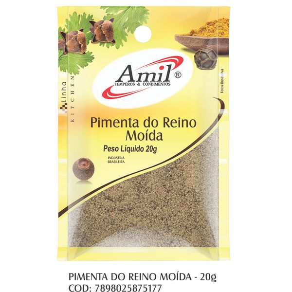 PIMENTA DO REINO PURA MOIDA 20G