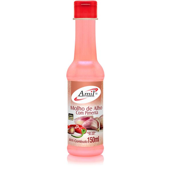 MOLHO DE ALHO COM PIMENTA 150ML