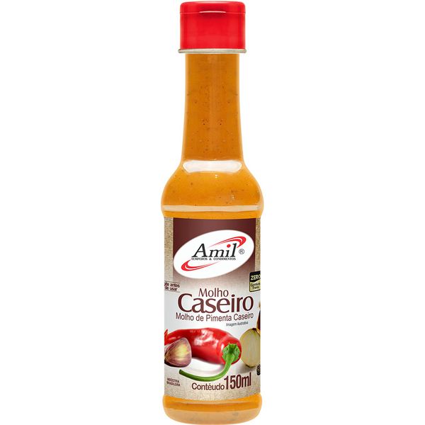 MOLHO DE PIMENTA CASEIRO 150ML