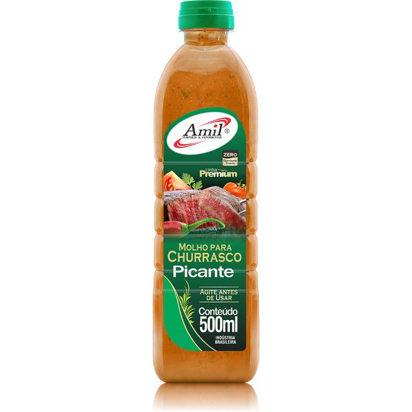 MOLHO CHURRASCO PICANTE 500ML