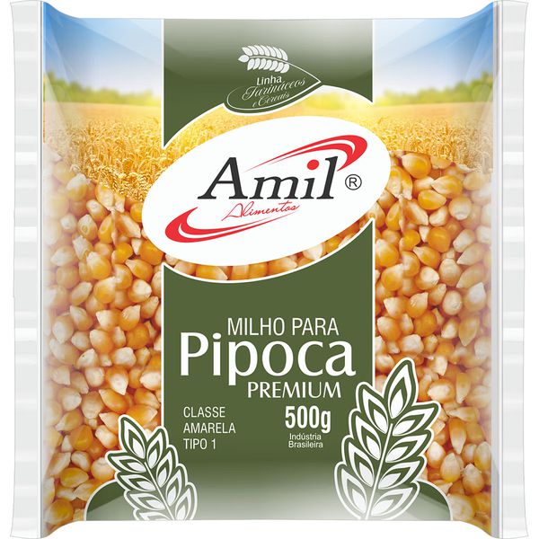 Milho De Pipoca Premium 500g