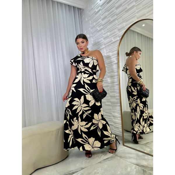 Vestido 1 Ombro Ruth