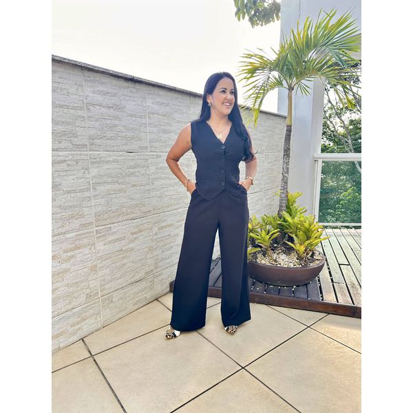 Conjunto Ellen Calça + Colete 