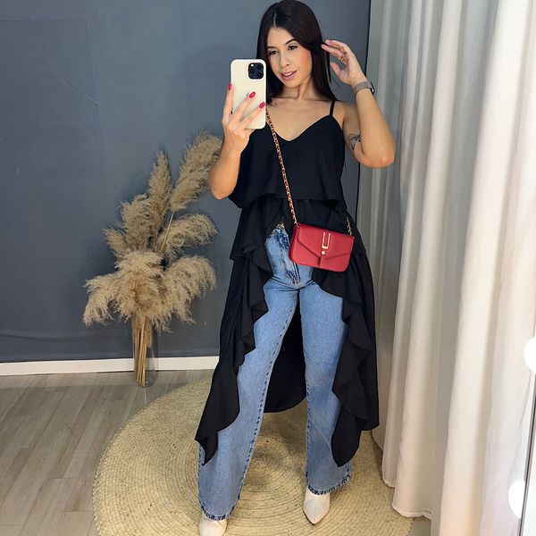 Bata Boho Preta 