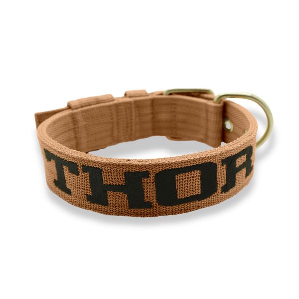 Coleira Fit Personalizada Nome Cachorro Amorosso