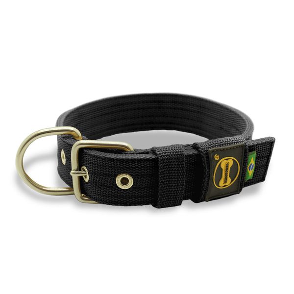 Coleira Fit Personalizada Nome Cachorro Amorosso