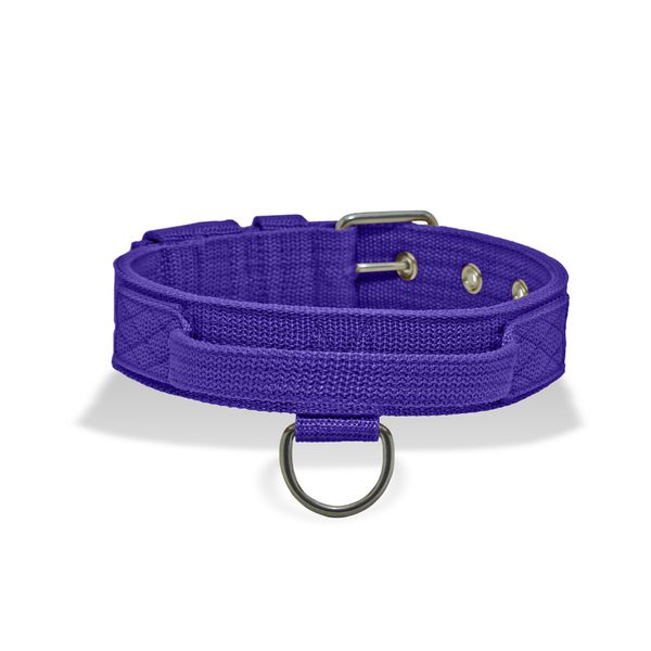 Coleira Cachorro Poderosso Fit Amorosso Roxo